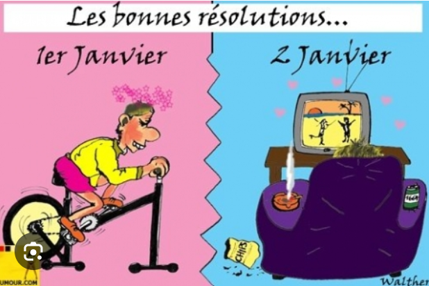 Bonnes résolutions nouvel an